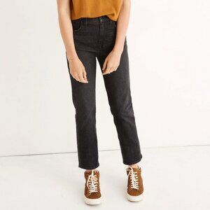 Madewell The Perfect Vintage Crop Jean in Sumner Dark Wash Women's size 27